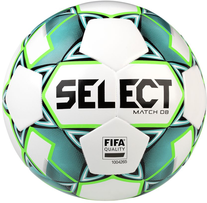

Мяч футбольный Select Match DB Fifa (748) №5 White-Green (5703543246748)