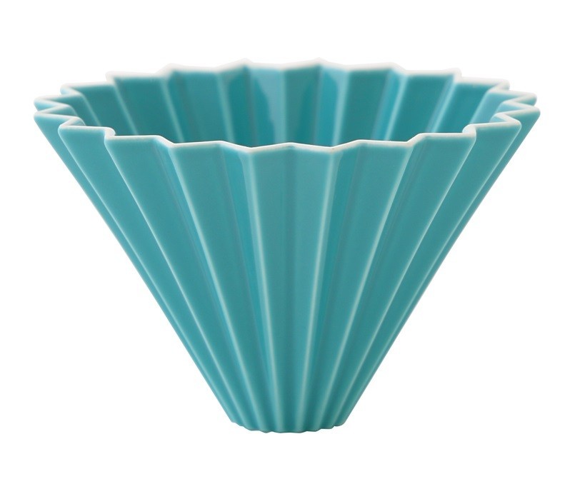 

Пуровер керамічний Origami Dripper M Turquoise