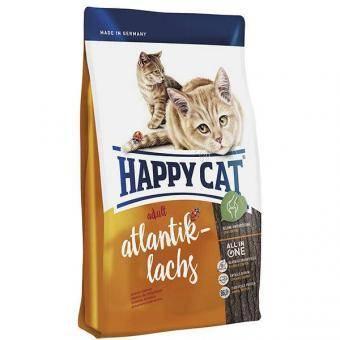 

Сухой корм HAPPY СAT Supreme Atlantik Lachs для взрослых кошек атлантический лосось, 4 кг