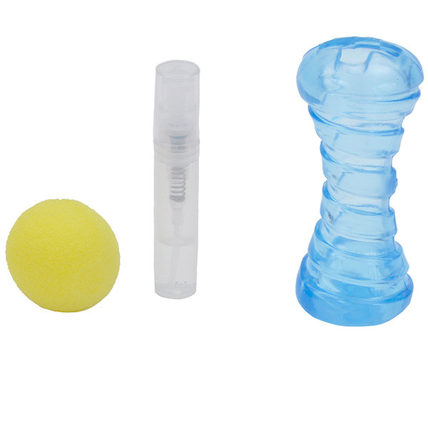 

Игрушка Coastal Turbo Scent Locker Dumbbell для котов, гантель голубая с кошачьей мятой