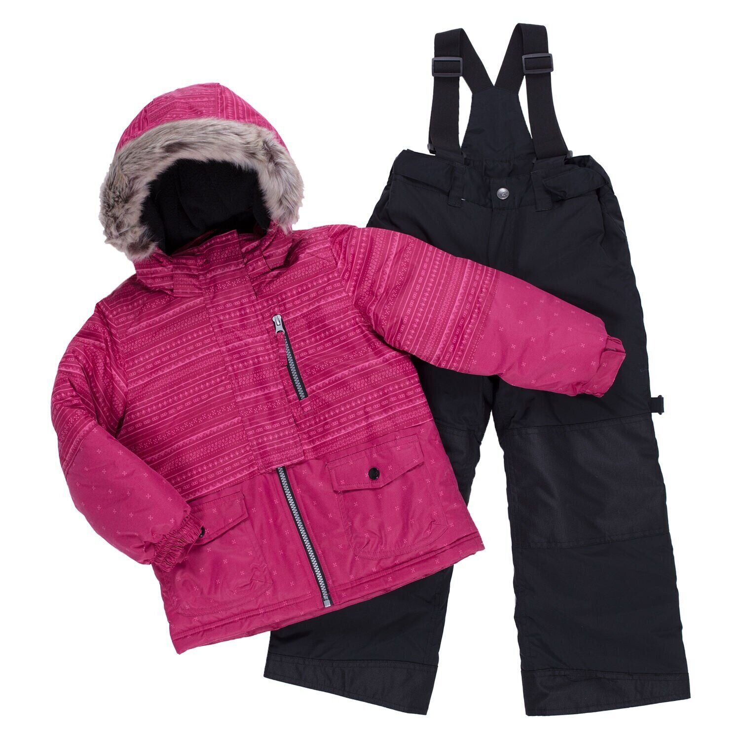 

Комплект зимний Peluche&Tartine F19M56EF Розовый 6 лет 116-122 см (F19M56EF-Royalberry/Black-6)