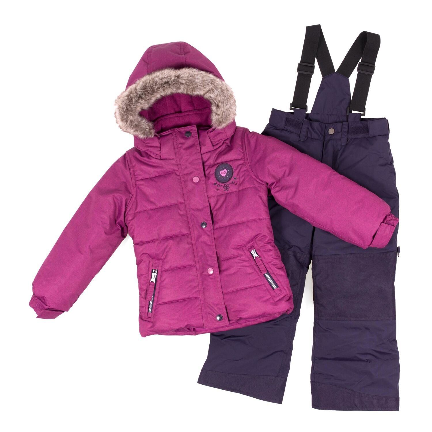 

Комплект зимний Peluche&Tartine F18M68EF Розовый 8 лет 128-134 см (F18M68EF-Magenta-Purple-8)