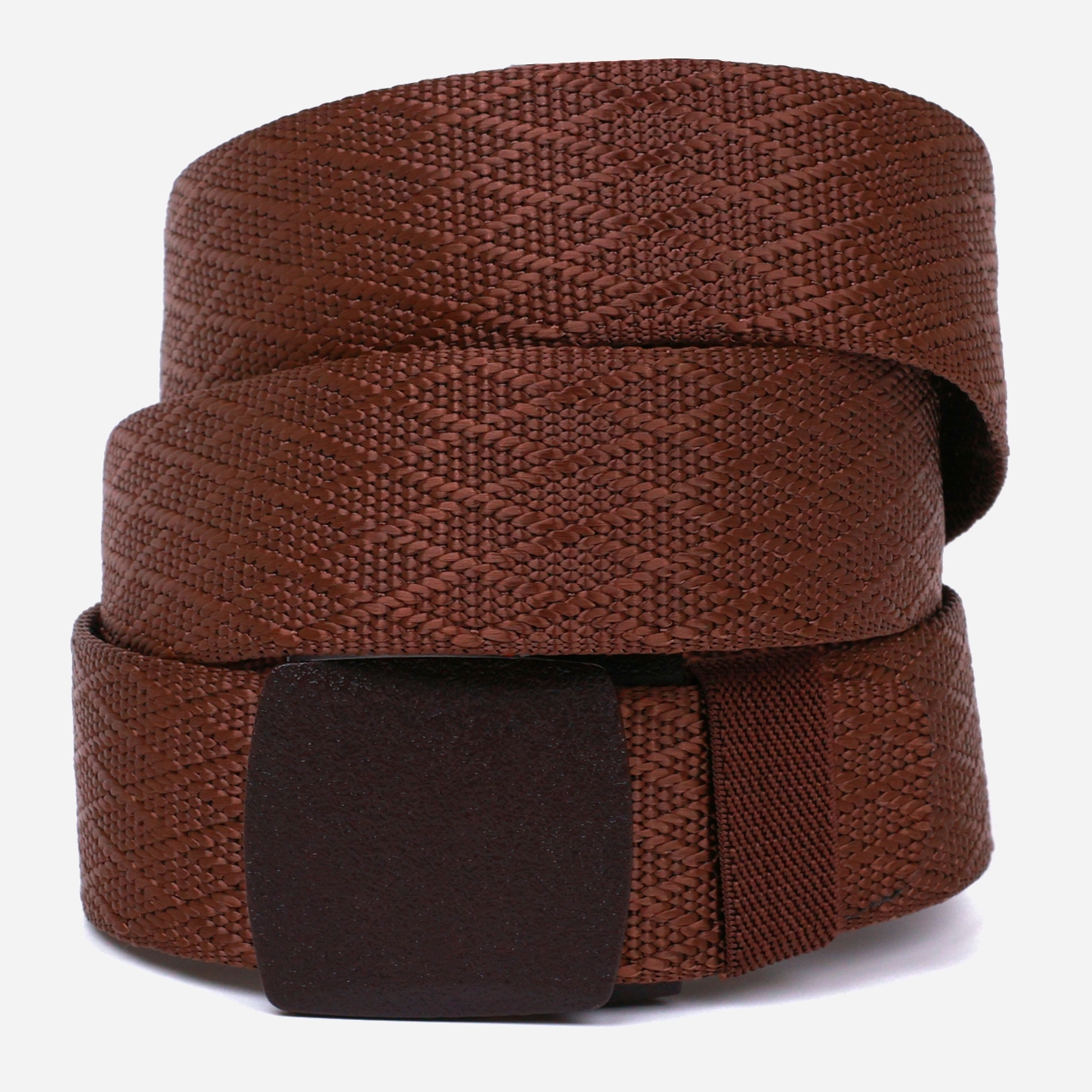 Акція на Ремінь чоловічий тканинний Vintage leather-20583 115 см Коричневий від Rozetka
