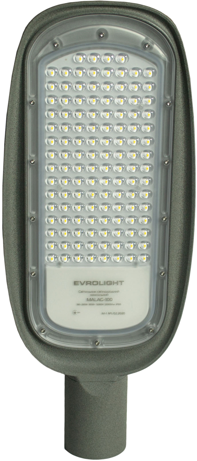 

Консольный светильник Evrolight MALAG-100 100Вт 12000Лм 5000К IP65 (41126)