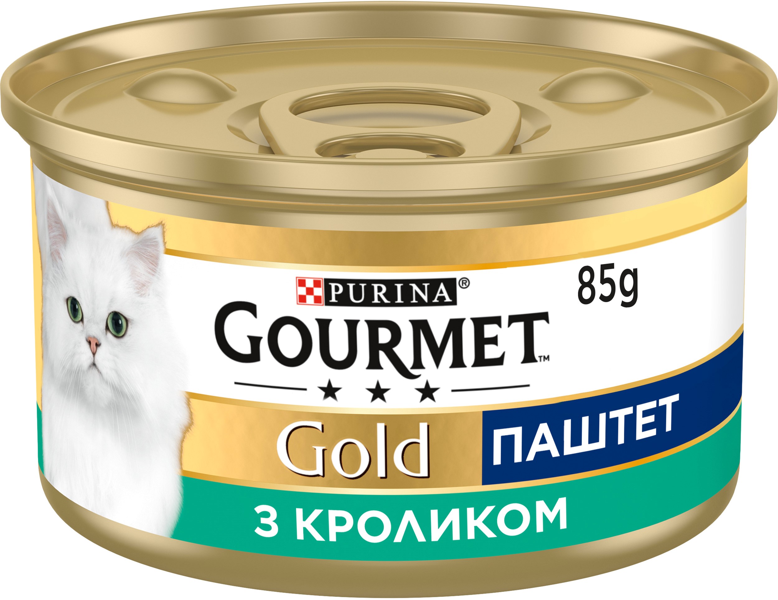 Упаковка влажного корма для кошек Purina Gourmet Gold Паштет с кроликом 24  шт по 85 г (7613033728754) – в интернет-магазине ROZETKA | Купить в  Украине: Киеве, Харькове, Днепре, Одессе, Запорожье, Львове