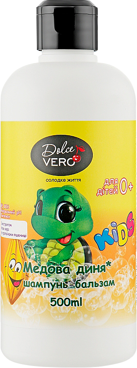 ROZETKA | Детский шампунь-бальзам Dolce Vero Kids Медовая дыня 500 мл ...