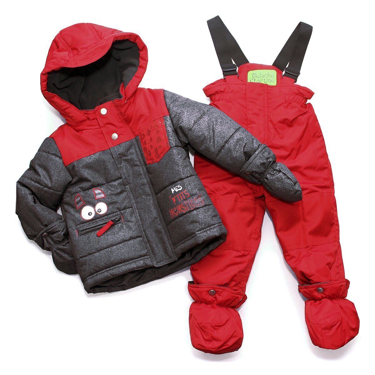 

Комплект зимний на флисе Peluche&Tartine F17M03BG Красный 3 года 98 см (F17M03BG-DeepRed-3)