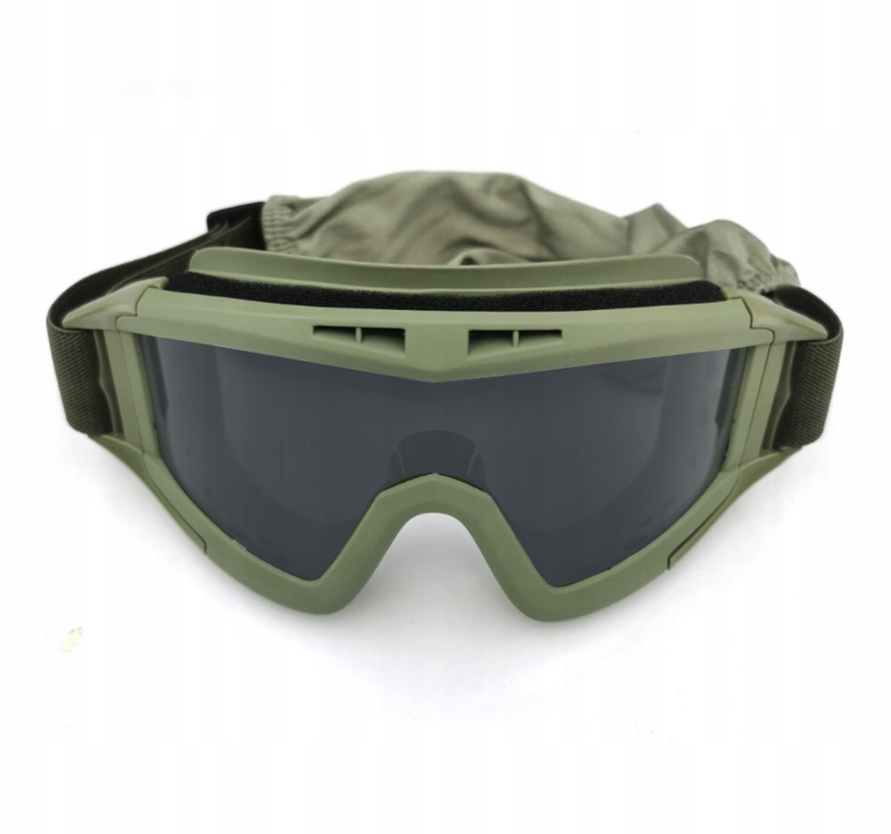 Очки тактические для военных со сменными линзами Combat GoogleTac Хаки ...