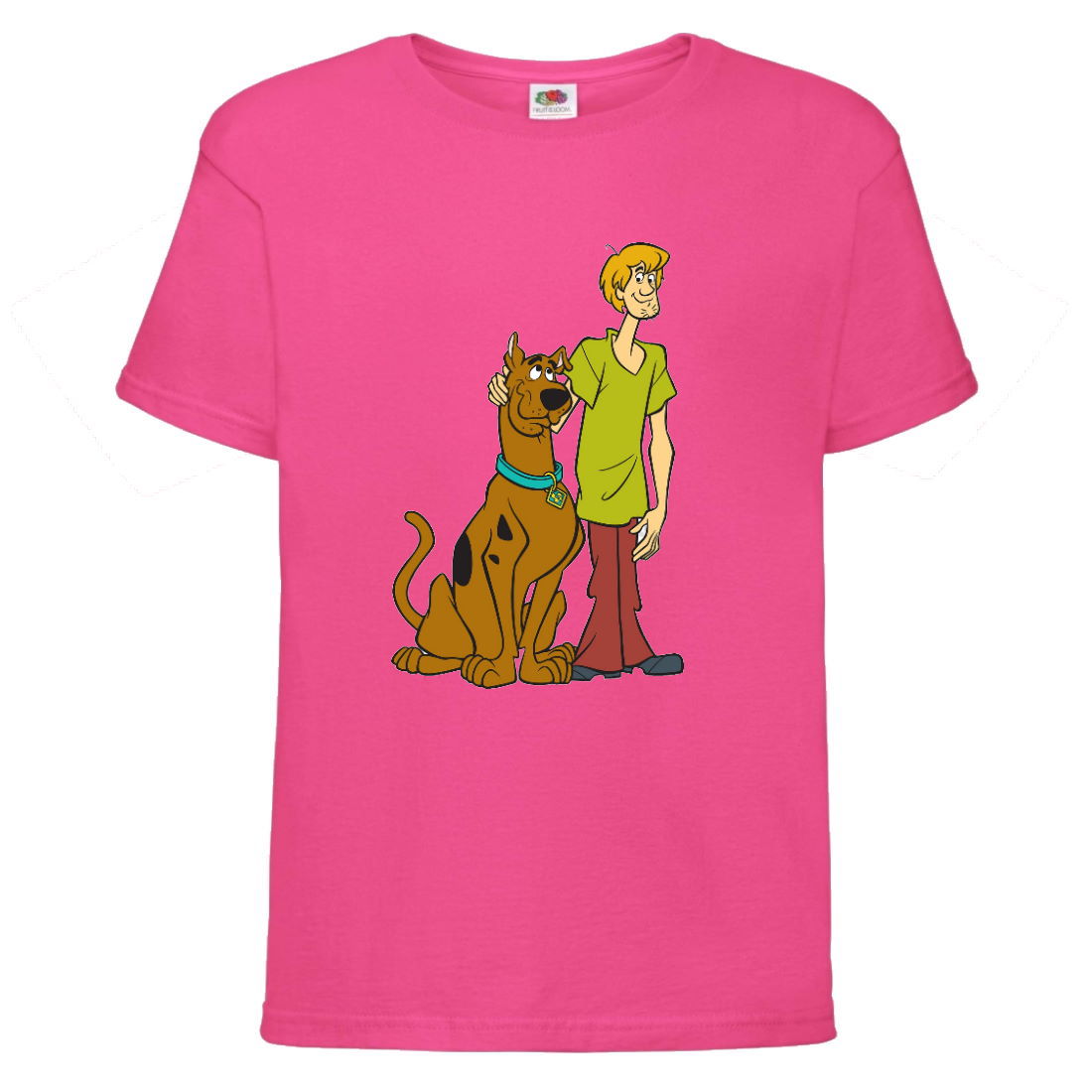 

Футболка детская Скуби-Ду 6 (Scooby-Doo) розовая 104 см