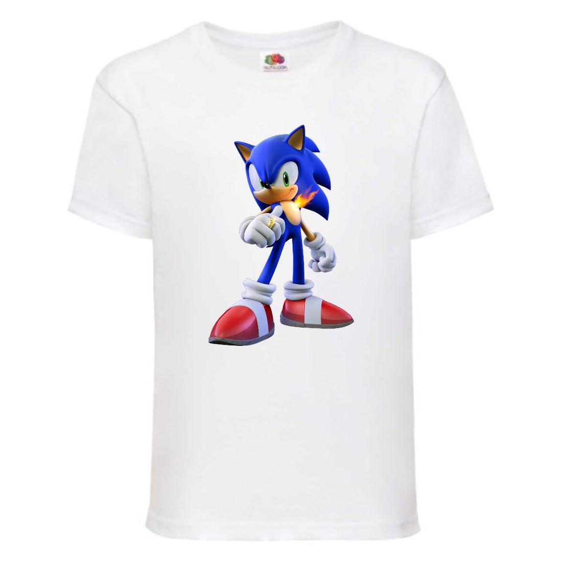 

Футболка детская Соник и пламя (SONIC) белая (snc wh-3) 104 см