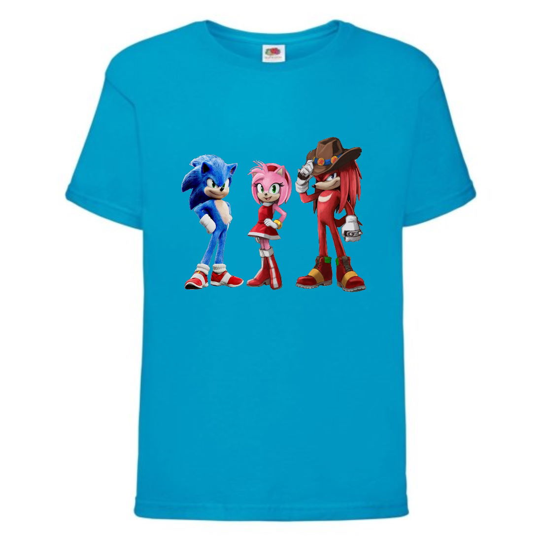 

Футболка детская Соник 3 героя (SONIC) синяя (snc blu-6) 104 см