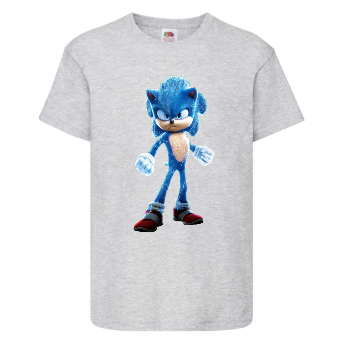 

Футболка детская Соник искрит (SONIC) серая (snc gr-05) 104 см