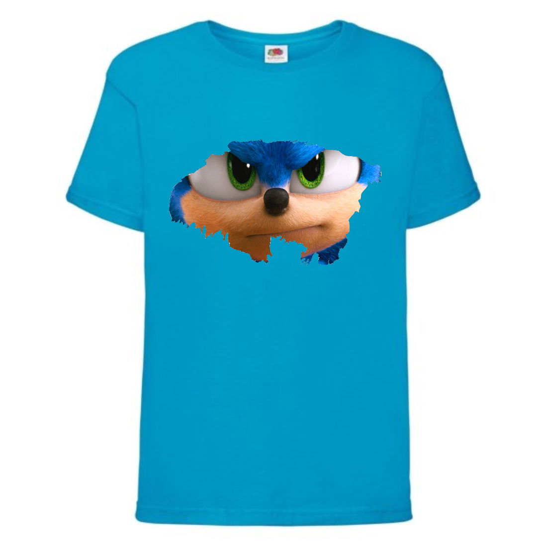 

Футболка детская Соник глаза (SONIC) синяя (snc blu-2) 104 см