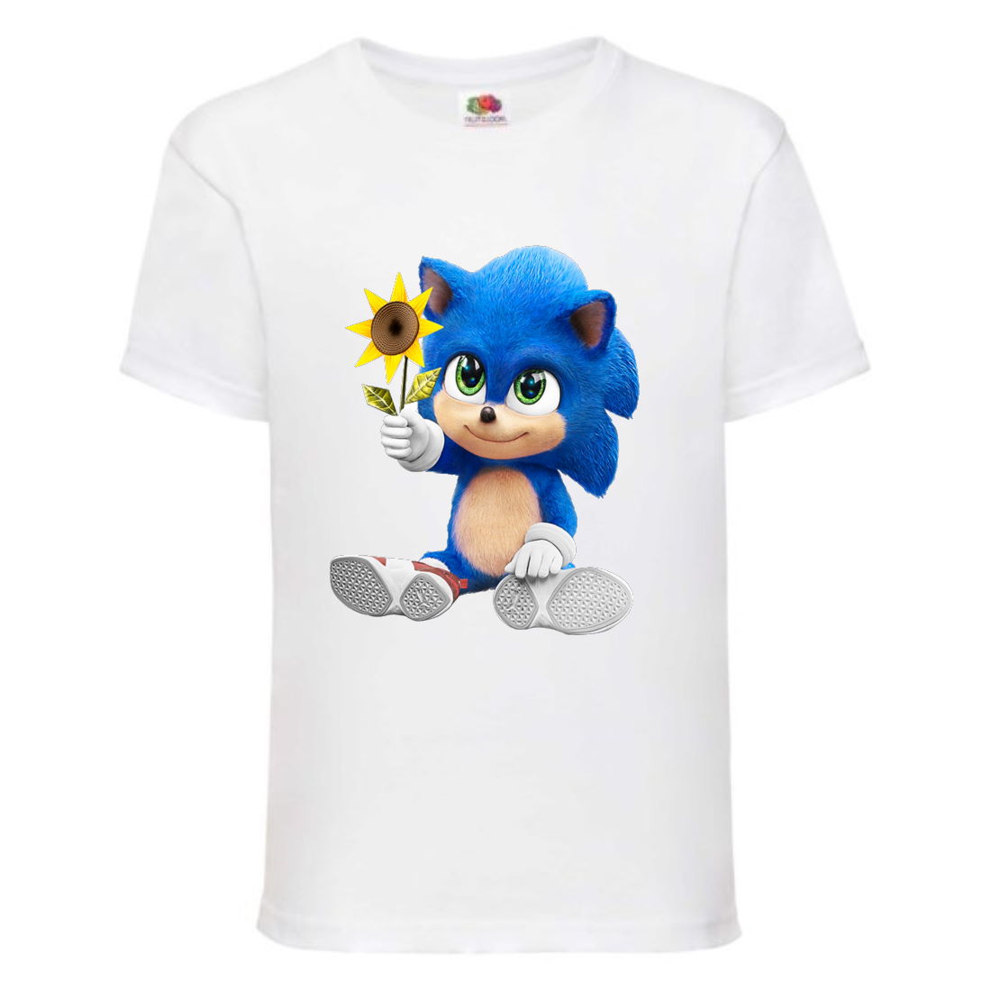 

Футболка детская Соник с цветком (SONIC) белая (snc wh-01) 104 см
