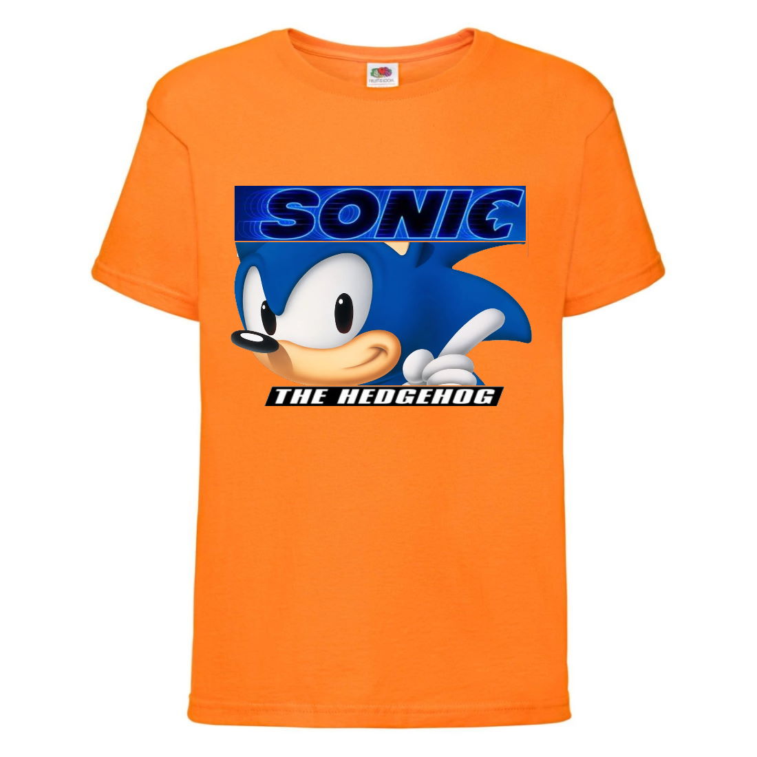 

Футболка детская Соник лицо (SONIC) оранжевая (snc or-4) 104 см