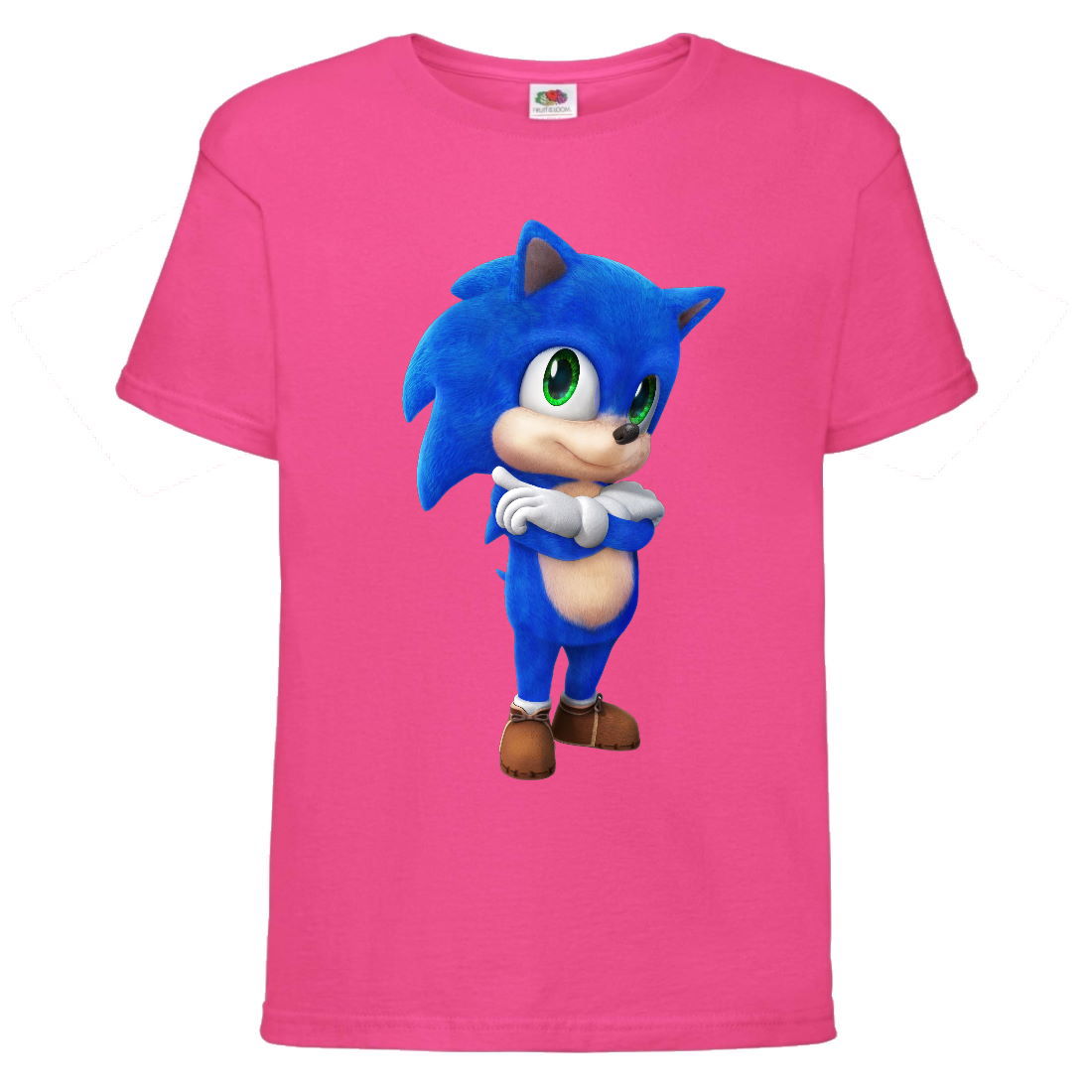 

Футболка детская Соник кроха (SONIC) розовая (snc pnc-8) 104 см