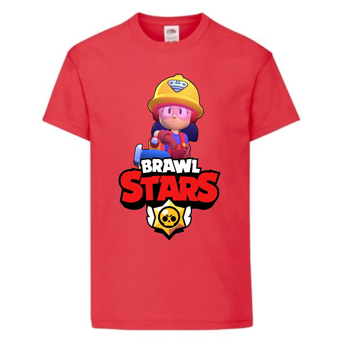 

Футболка детская Бравл Старс Джеки (Brawl Stars Jeky) красная (BS read-08) 128 см