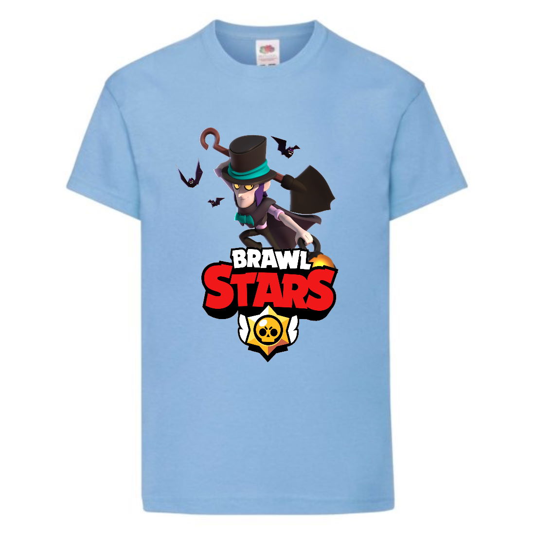 

Футболка детская Бравл Старс Мортис 2 (Brawl Stars Mortis 2) светло-голубой (BS libl-1) 104 см