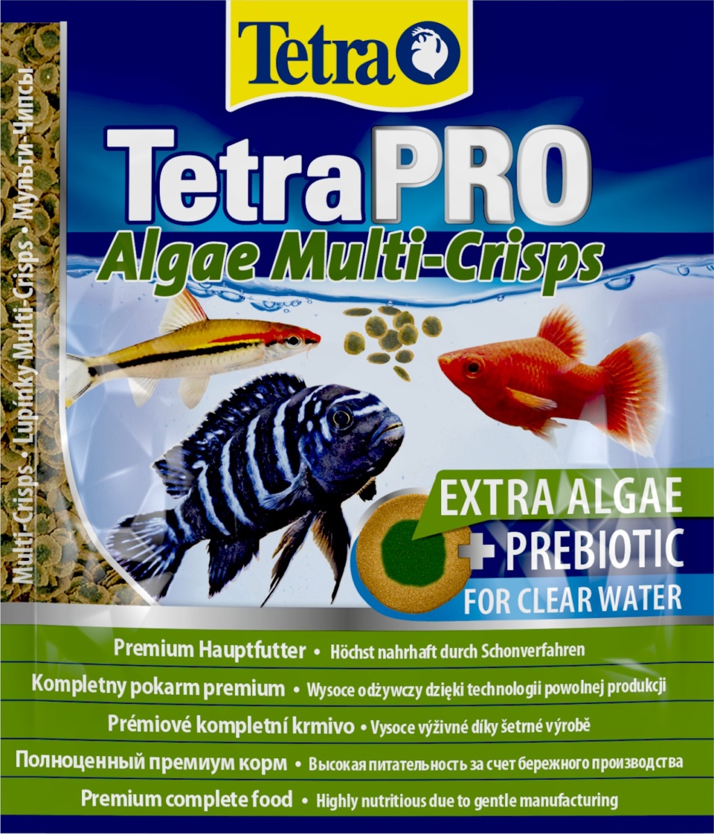 Корм Tetra PRO Algae (Vegetable) 12 г (4004218149397) – вопросы о ...