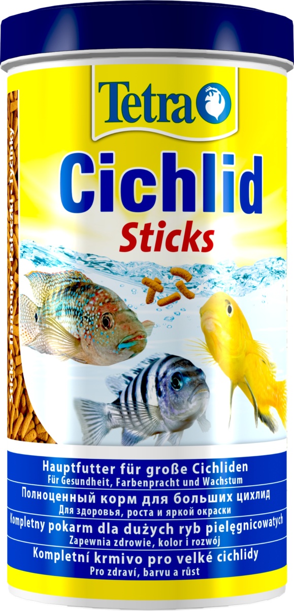 Tetra Cichlid Sticks 0,5л корм для цихлид (блоки), купить оптом в
