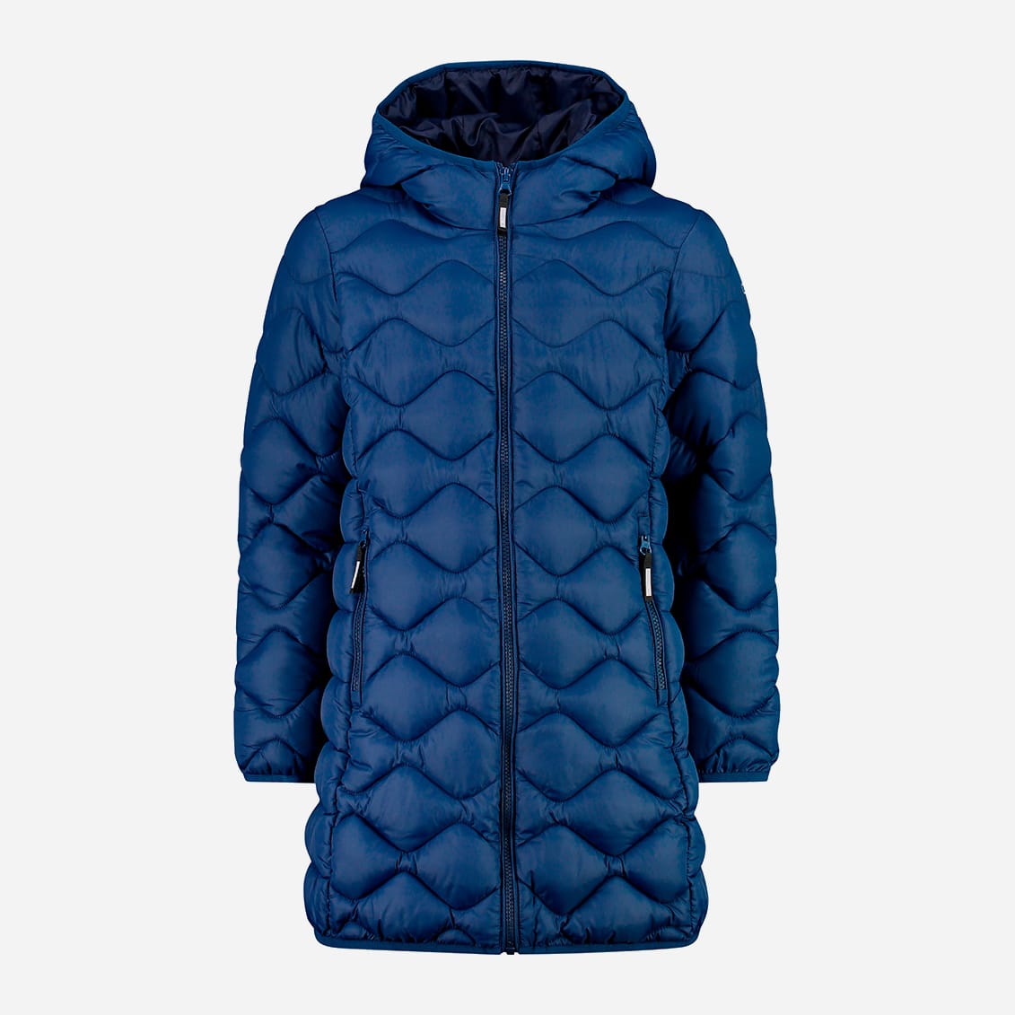 Акція на Дитяче зимове пальто для дівчинки CMP Kid G Coat Fix Hood 32Z1145-M928 128 см Синє від Rozetka