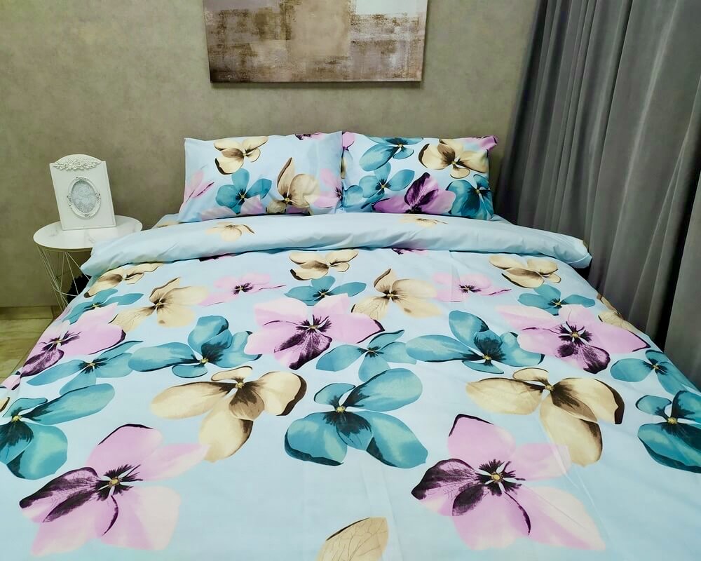 Комплект постельного белья Наша Швейка (простынь на резинке) Бязь ...