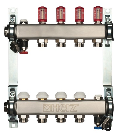 

Коллектор с расходомерами Herz 3l/min-TS 1863207
