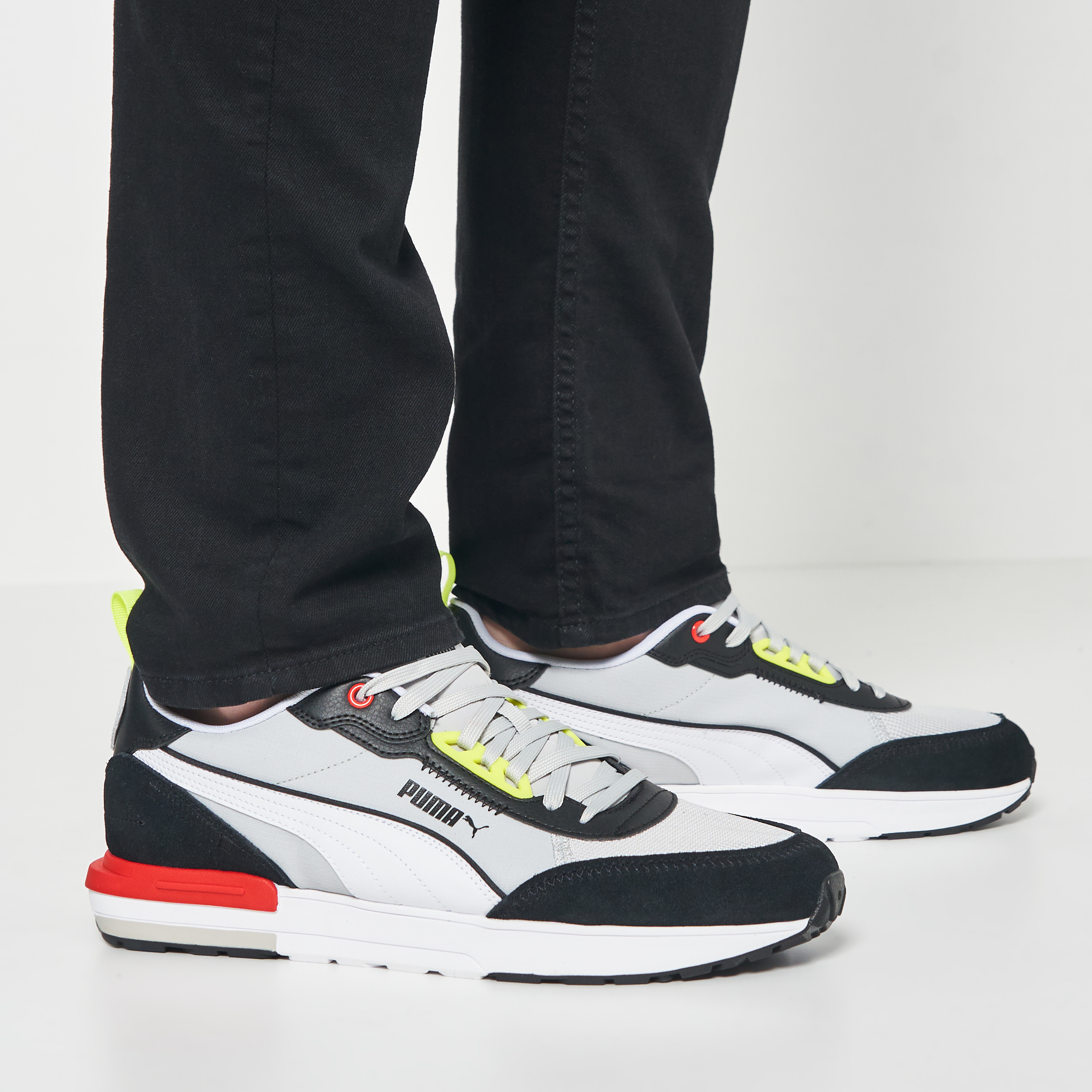 Puma black 2024 yellow alert