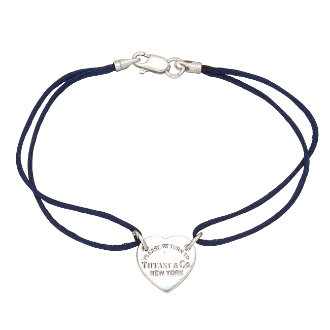 

Шнурок на руку с серебряными вставками Jewel-case Синий 4006-sin 17.0