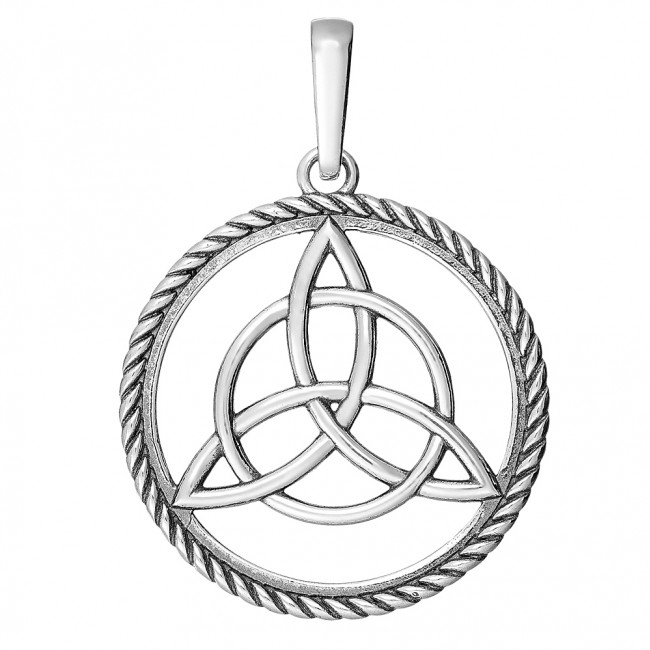 

Серебряный подвес-оберег Jewel-Case Триглав 8033-4