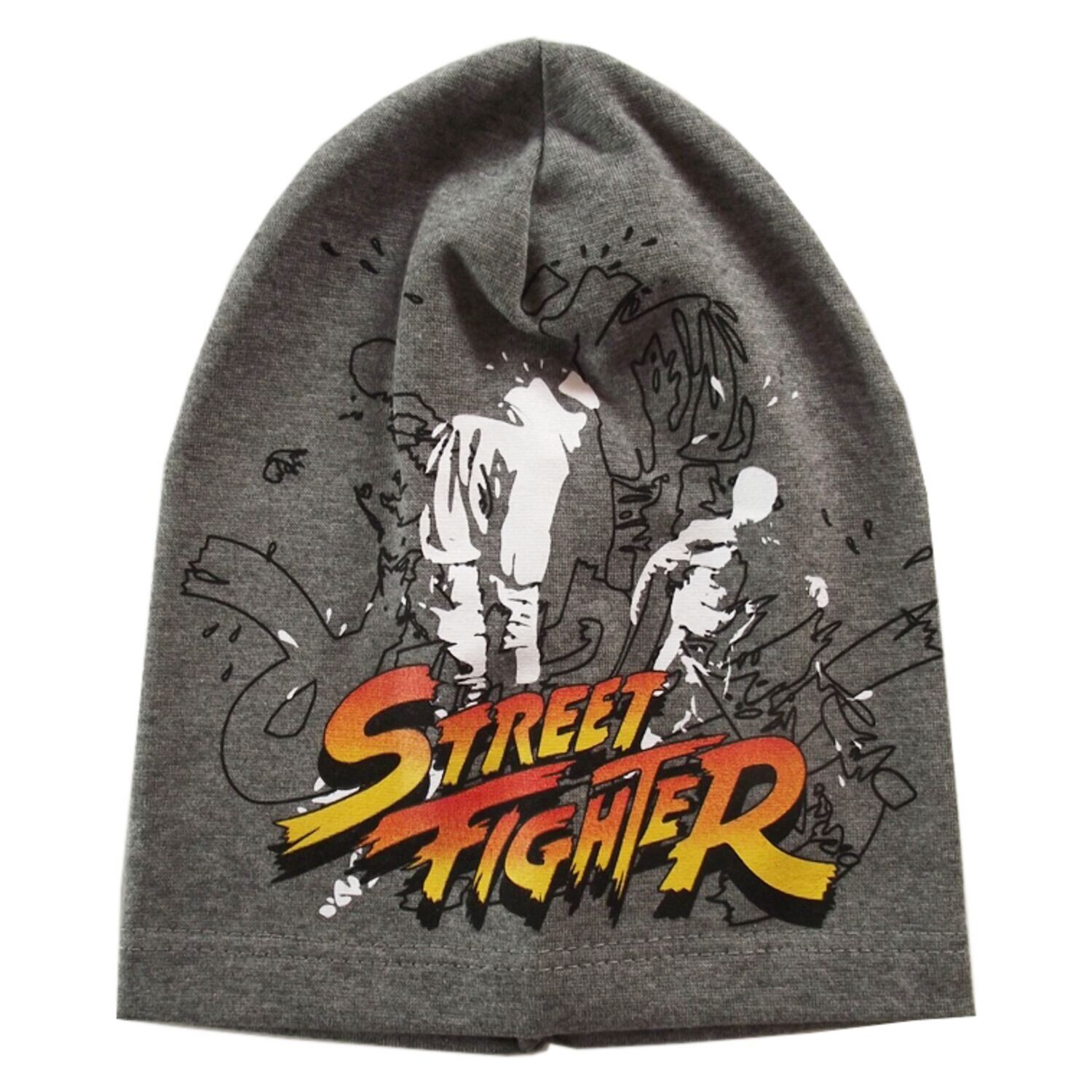 

Трикотажная шапочка STREET FIGHTER Be Snazzy CDL-121059 40-50 см (1-3 года) темно-серая