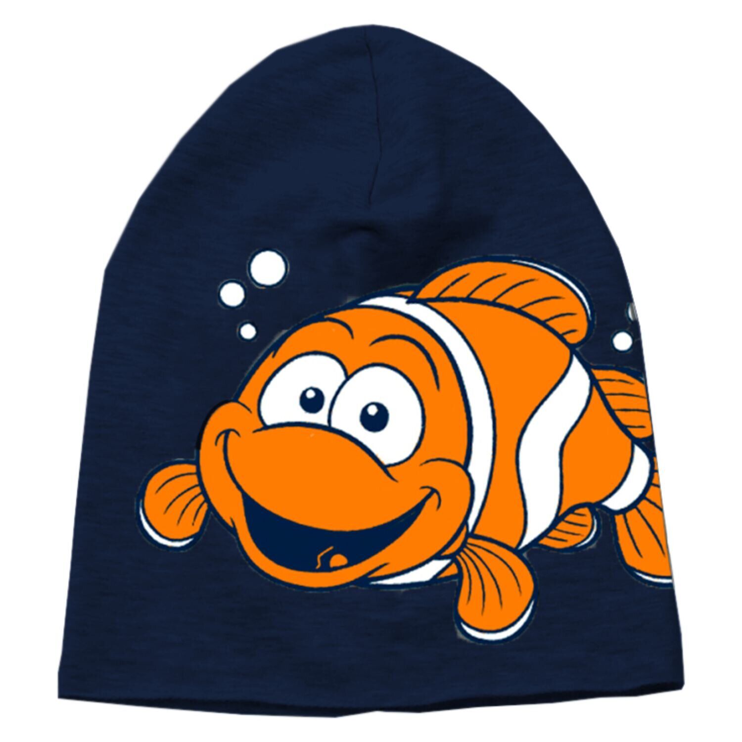 

Трикотажная шапочка FISH Be Snazzy CDL-122013 40-50 см (1-3 года) синяя