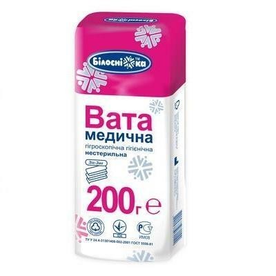 Вата медицинская нестерильная фасованная в зигзагообразную ленту ...