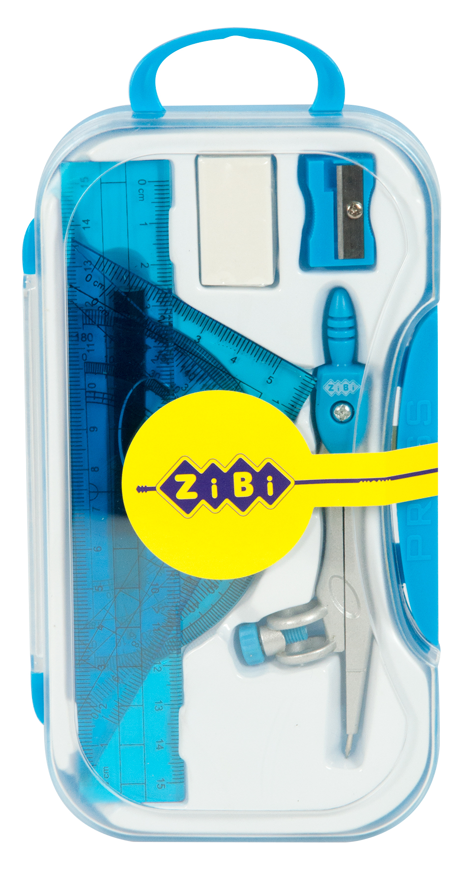 

Готовальня ZiBi Basis 8 предметов голубой (ZB.5316BS-14)
