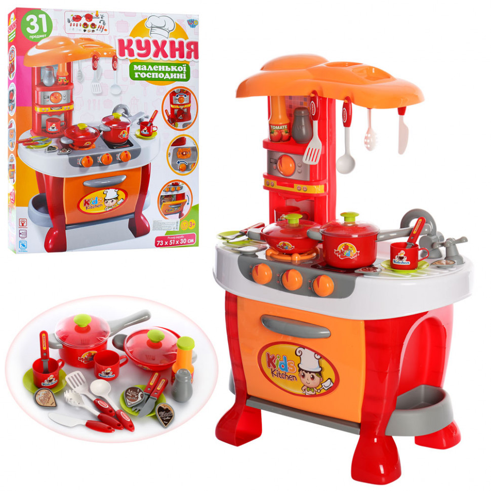 

Игровой набор Кухня 008-801A (51-73-30см), интерактивно-игровой набор