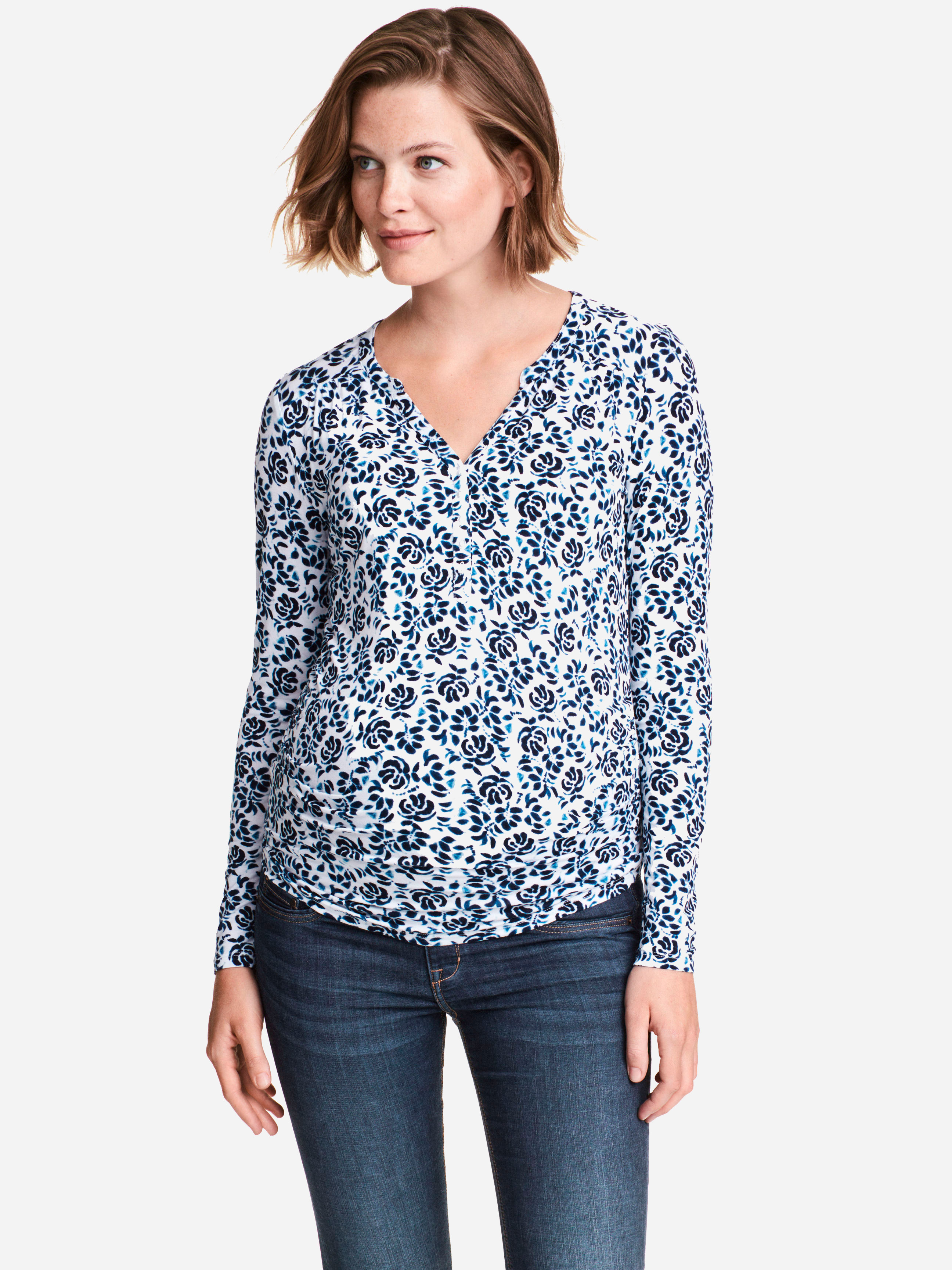 

Блузка для беременных H&M 4429725 L Белая
