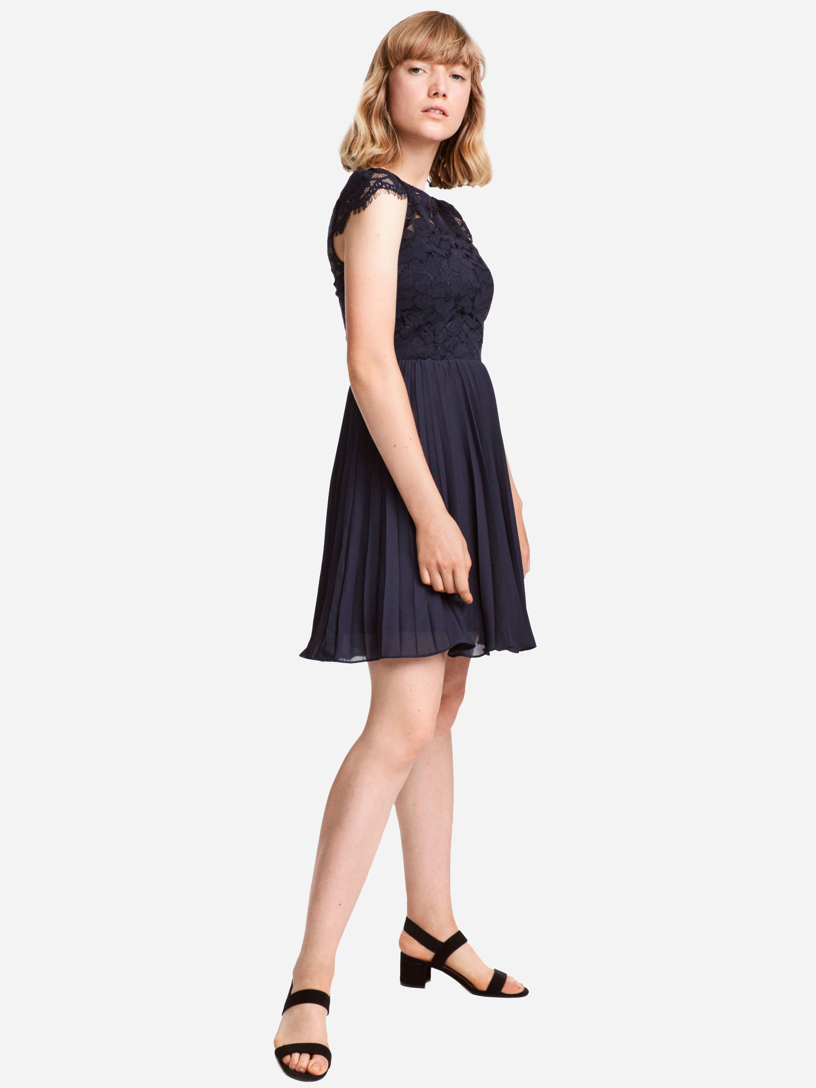 

Платье H&M 5728366 42 Темно-синее