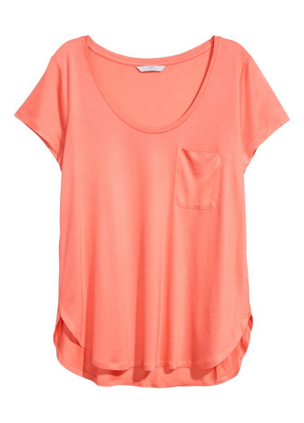 

Футболка H&  Коралловый 0548613_карм_02, Футболка H&M M Коралловый 0548613_карм_02
