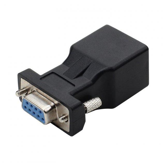 Адаптер переходник SUNROZ RJ-45 - COM (DB9) RS232 F/F (A48479 ...