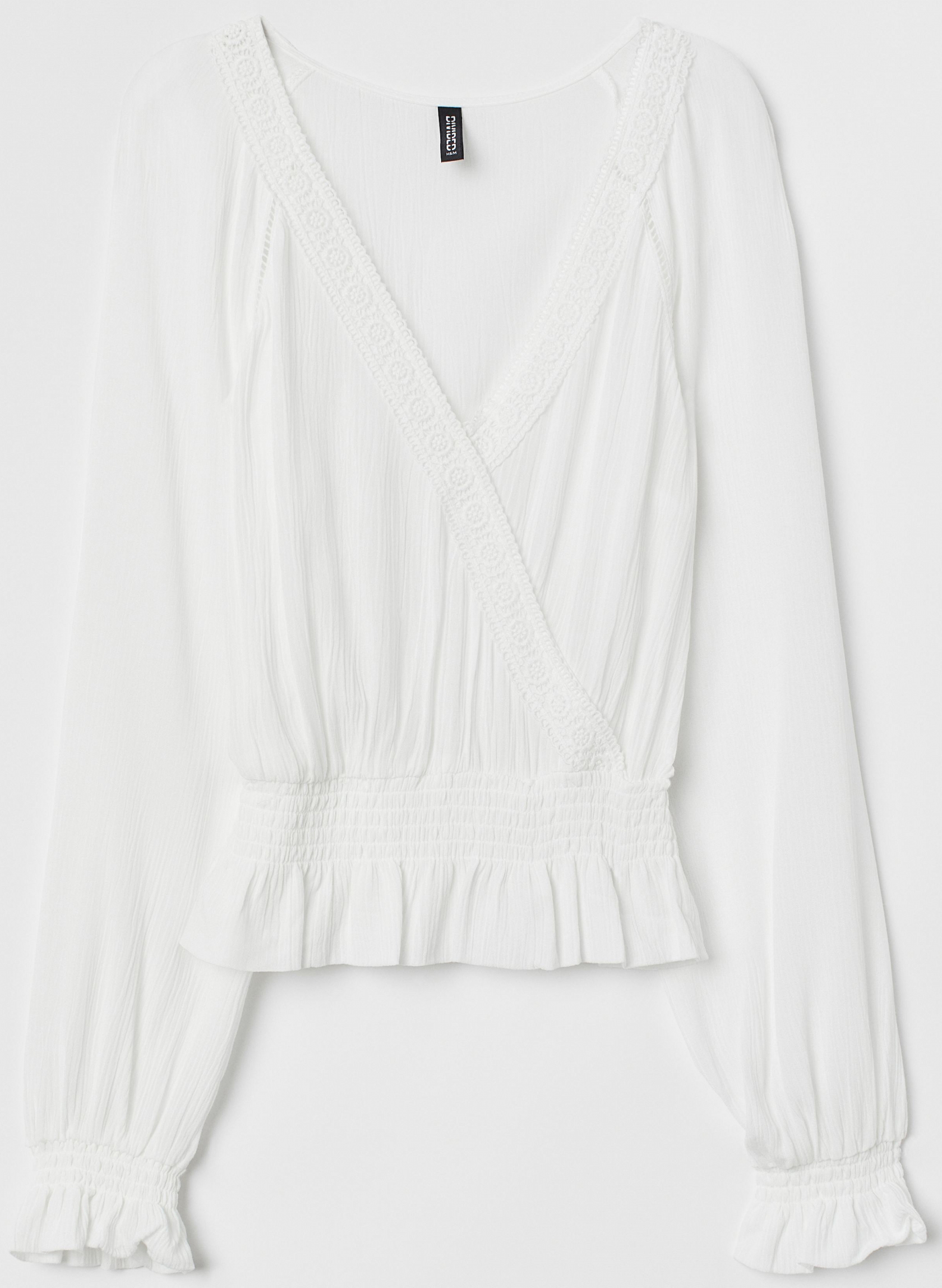 

Блузка H&M 07136929_1 36 Белая