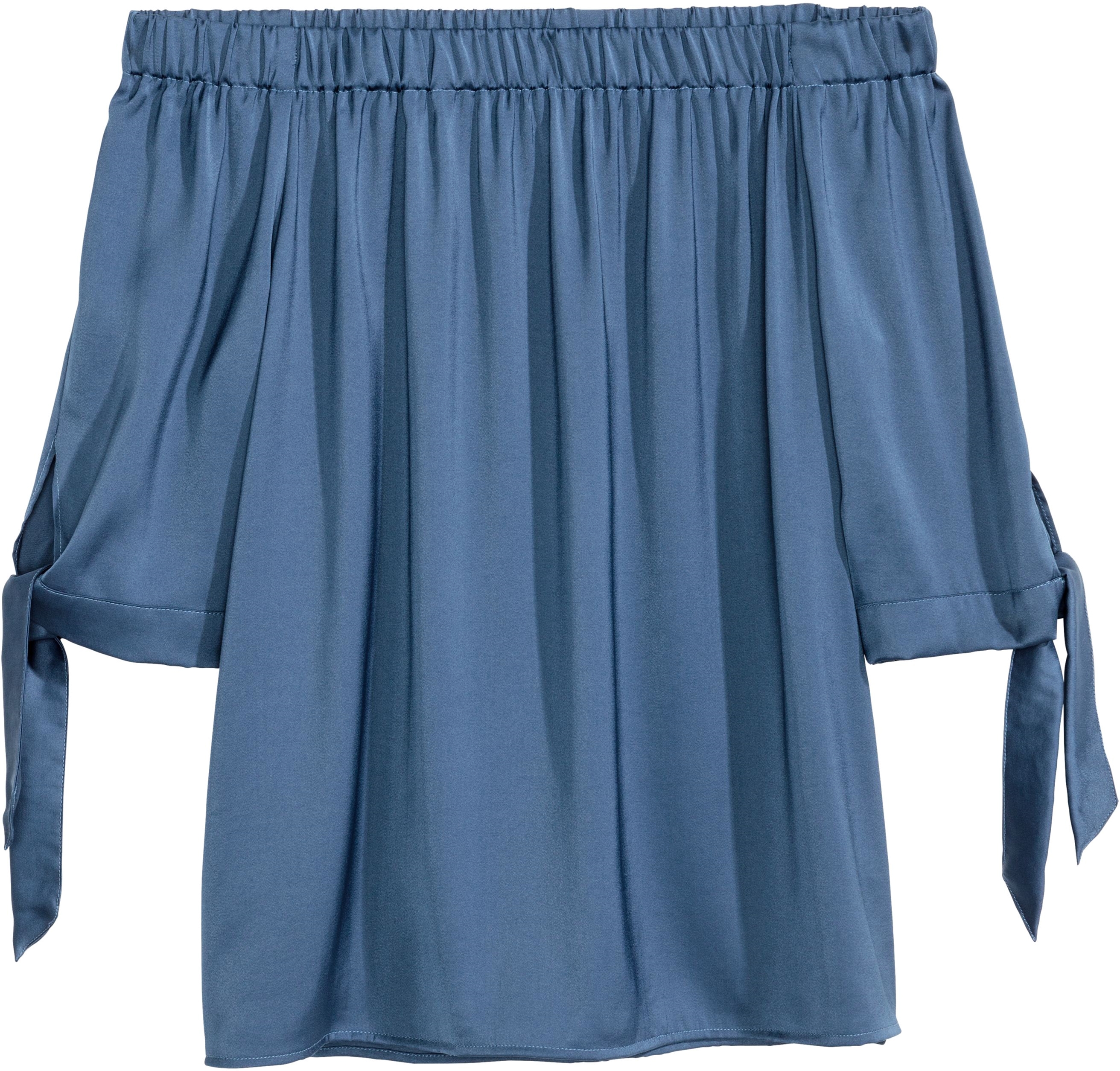 

Блузка H&M 05286496 40 Темно-синий