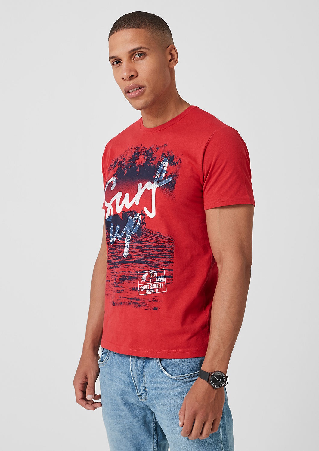 

Футболка s.Oliver XXL Красный 13.904.32.4232-3250