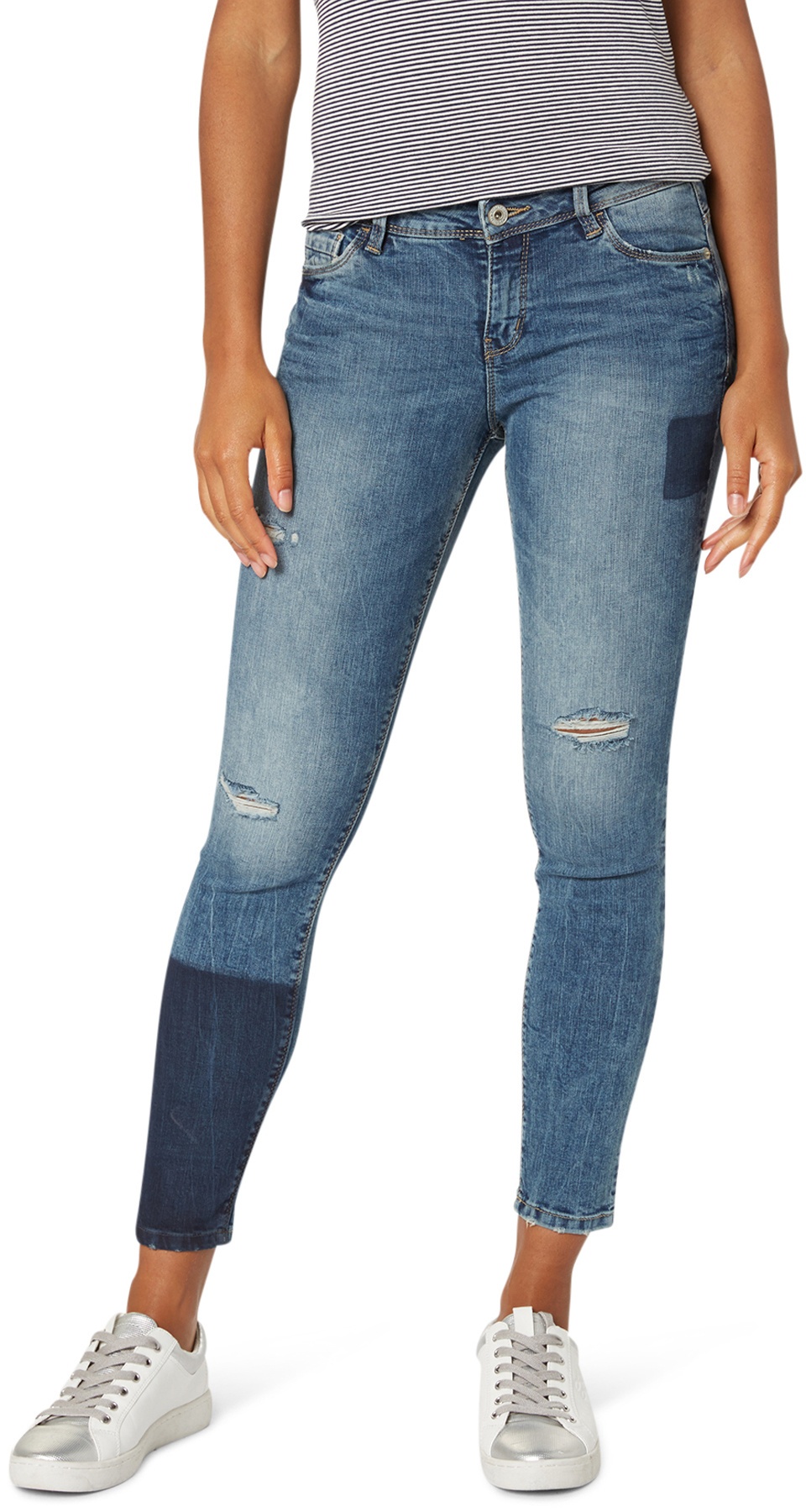 

Джинсы JONA random wash with patches 620453800711055 Tom Tailor (размер 25/32)