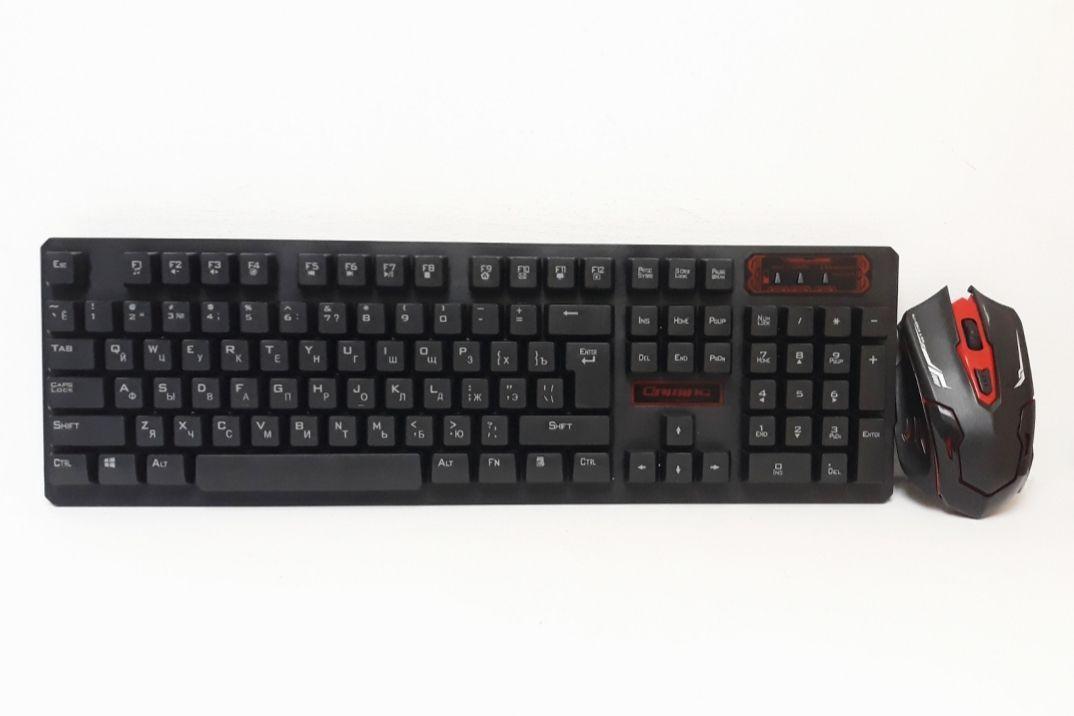 

Комплект Беспроводная блютуз (Bluetooth) игровая клавиатура и мышь UKC НК 6500
