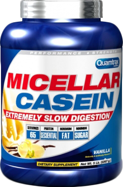 

Протеин Quamtrax Micellar Casein 2.2 кг Ваниль (8436046970854)