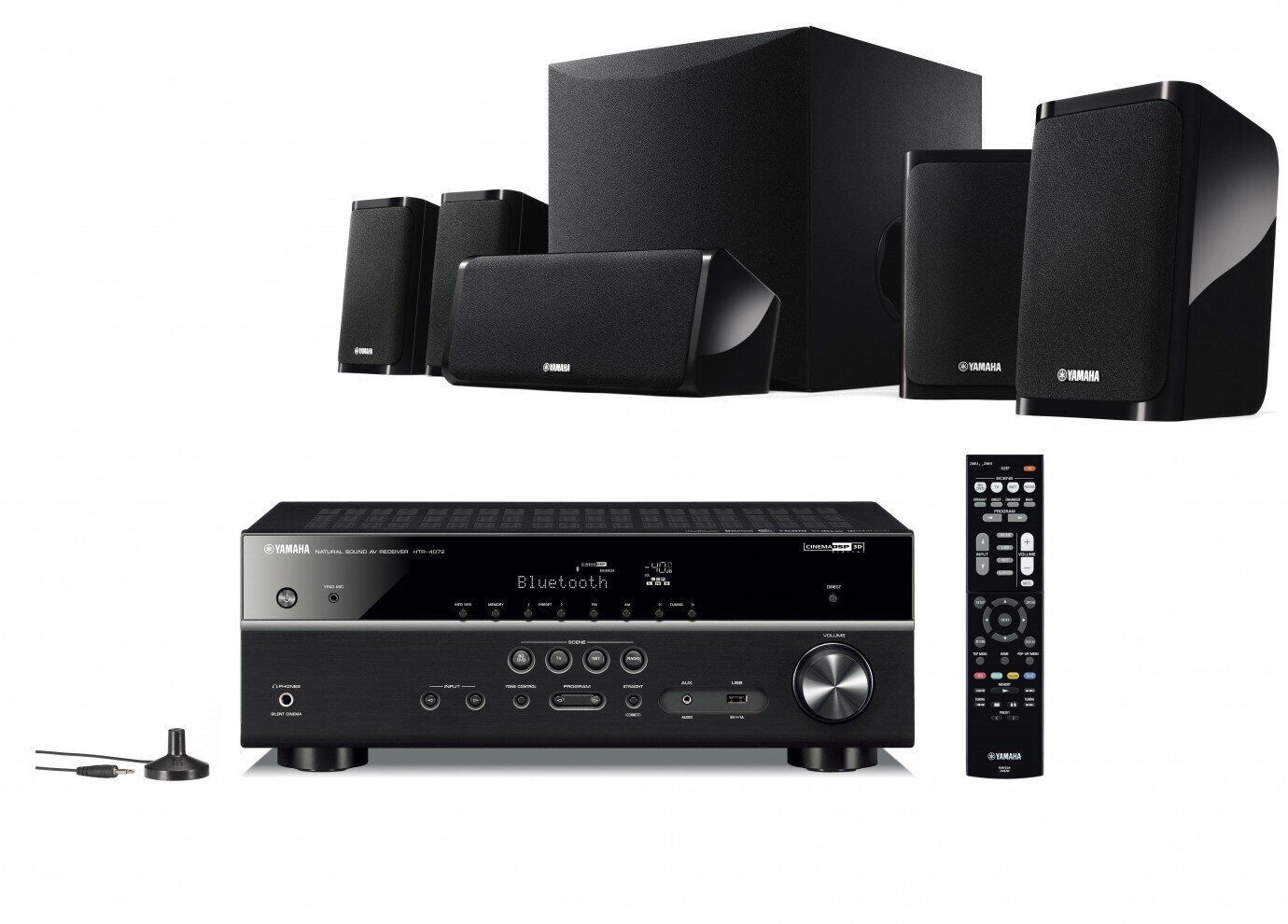 Домашний кинотеатр Yamaha Kino System 3541 (RX-V385 + NS-P41) Black ...