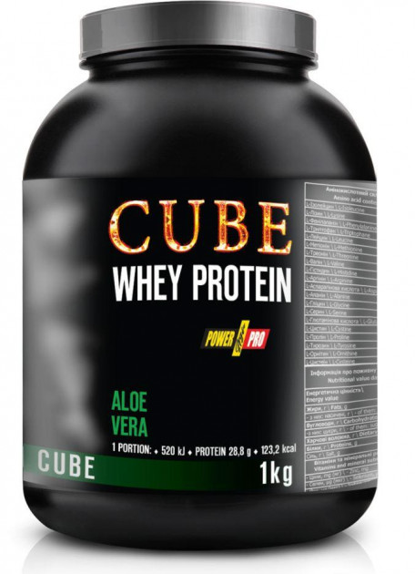 

Протеин Power Pro CUBE Whey Protein, 1 кг Алое (347801)