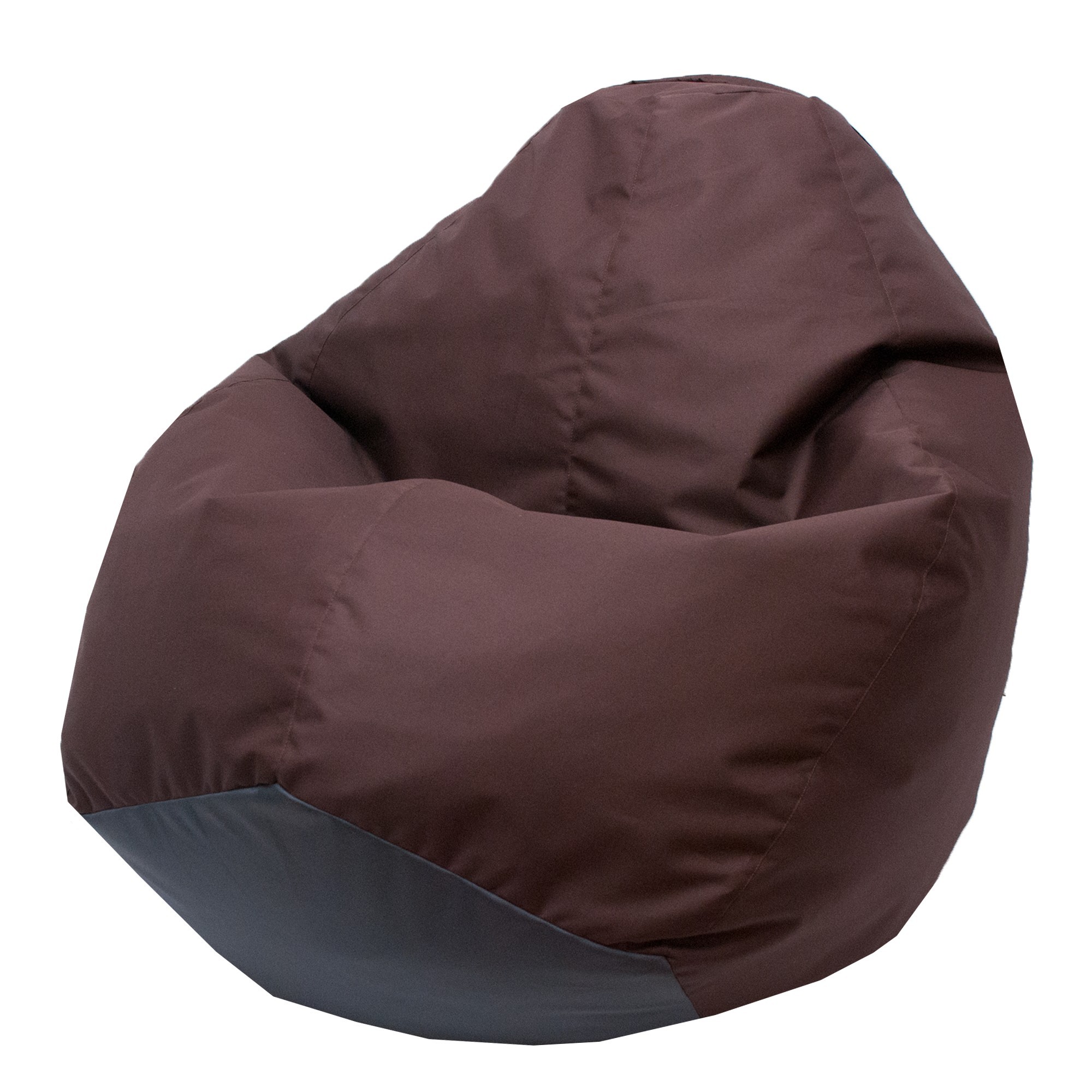 

Кресло мешок груша Push Bags Взрослое 110*90см двойной чехол Коричневый