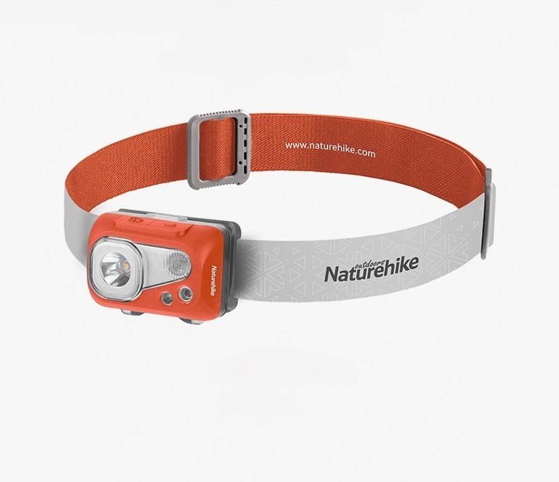 

Налобный водостойкий фонарь Naturehike NH18T003-C Orange (6927595746202)