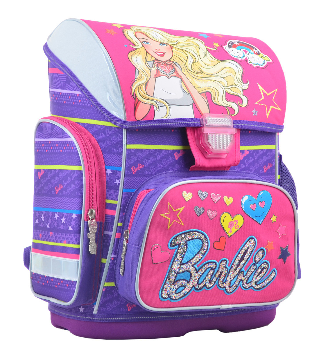 

Рюкзак школьный каркасный YES H-26 Barbie, 40*30*16